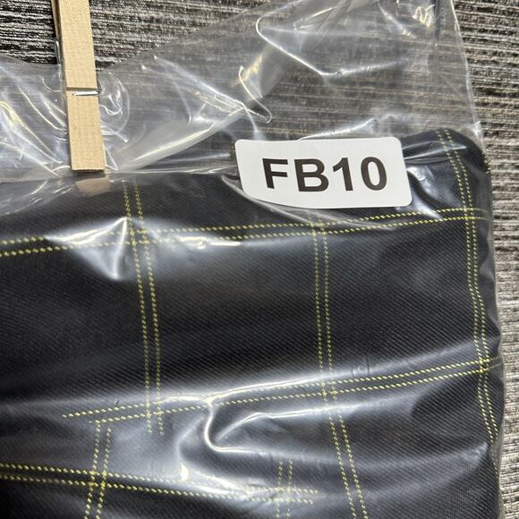 Dixxon Flannel Shirt Men's L Black Yellow Long Sleeve Button Up Stay Gold - Picture 13 of 13